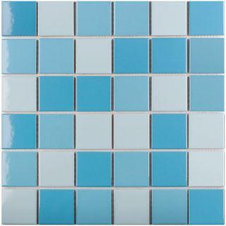 Star mosaic 48-48 мозаика Light Blue Mix Glossy 48х48 30.6*30.6*6