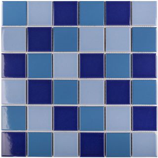 Star mosaic 48-48 Blue Mix Glossy 48х48