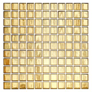 Star mosaic Metall мозаика Golden Glossy 25х25 30.25*30.25*6