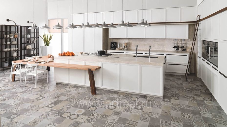 Керамогранит Porcelanosa Bluestone в интерьере
