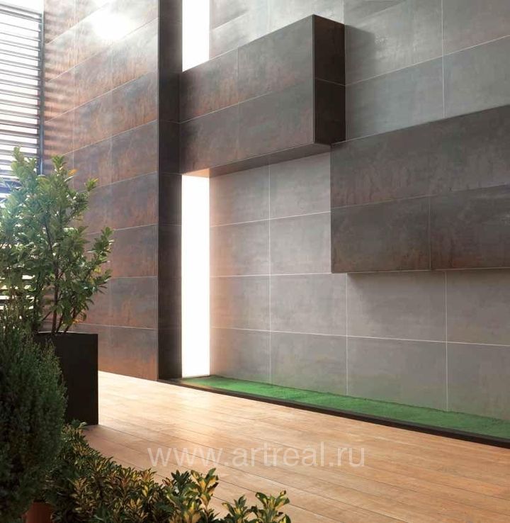 Керамогранит Porcelanosa Ferroker в интерьере