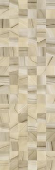Carmen ceramic art Wonder настенная плитка Relieve Mix Crema 29.5*90