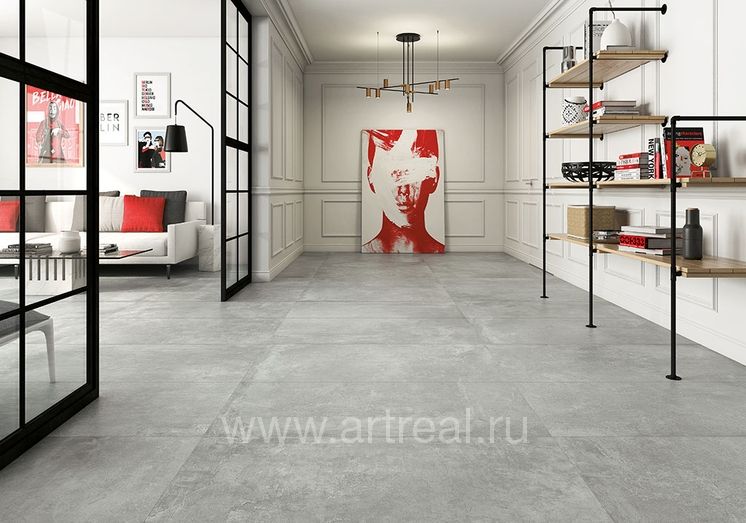 Керамогранит Geotiles Ground в интерьере
