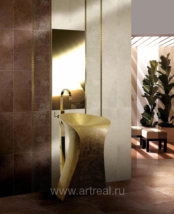 Керамогранит Brennero Random & Divina в интерьере