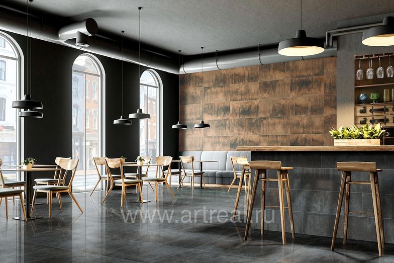 Керамогранит Azteca Orion в интерьере