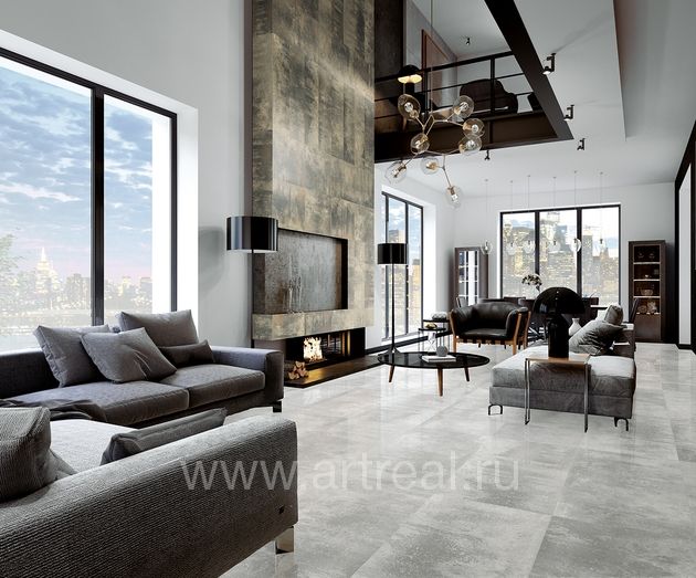 Керамогранит Azteca Orion в интерьере