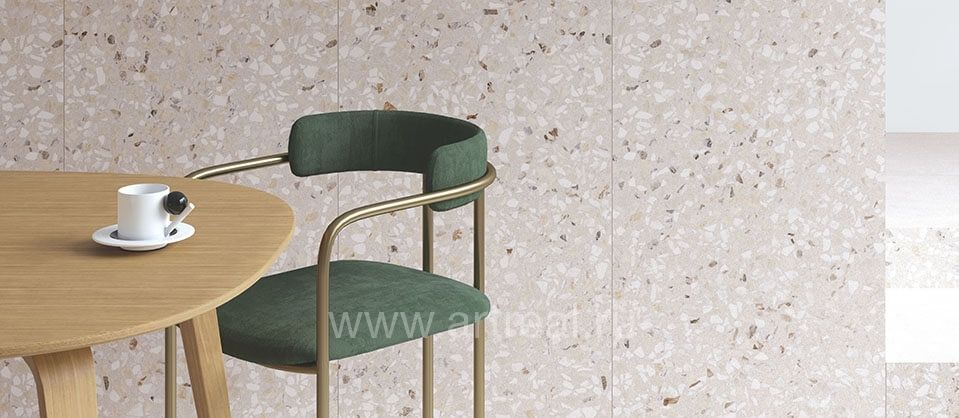Керамогранит Vitra Rus Terrazzo-X в интерьере