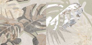 Vitra Rus Beton-X декор Цветочный Лаппато Ректификат 30*60