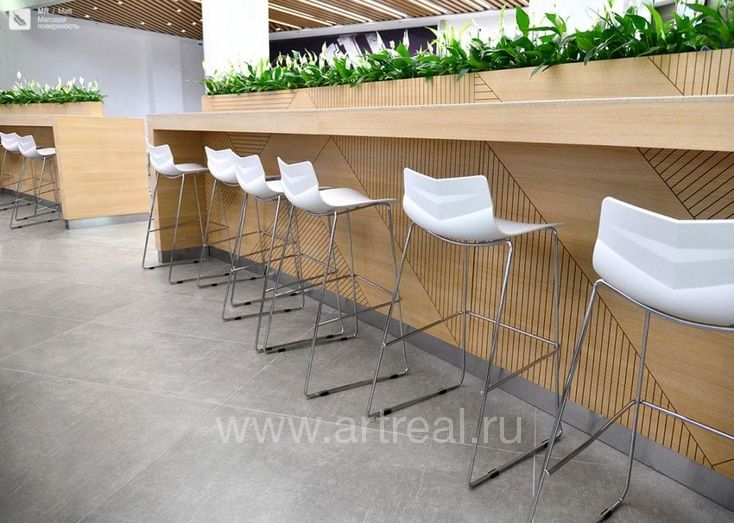 Керамогранит Idalgo Stone Cement в интерьере