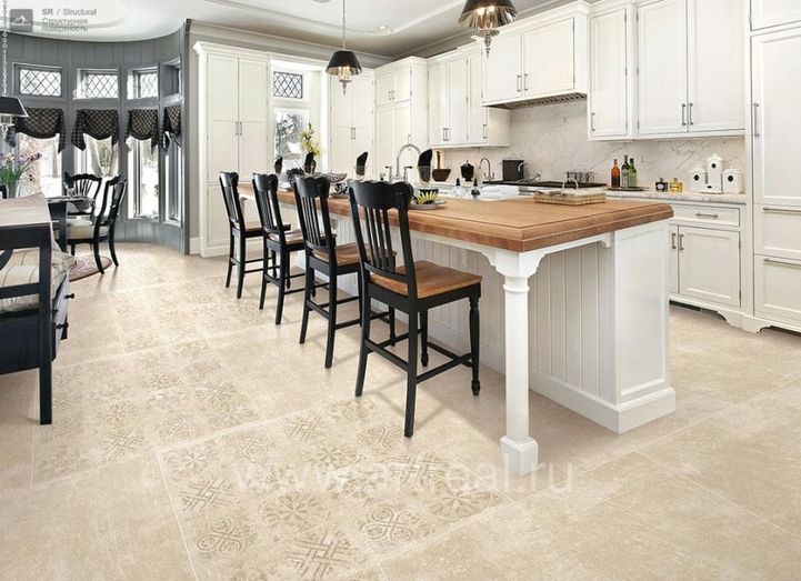 Керамогранит Idalgo Stone Cement в интерьере