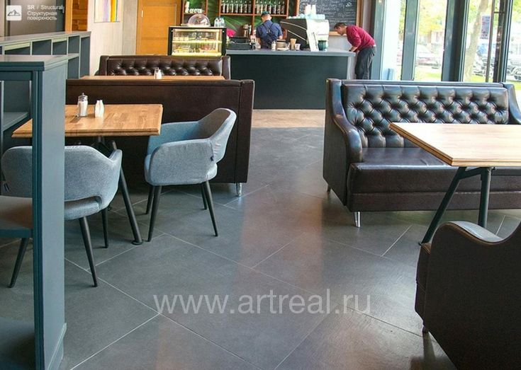 Керамогранит Idalgo Stone Cement в интерьере