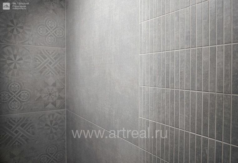 Керамогранит Idalgo Stone Cement в интерьере