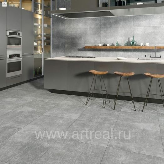 Керамогранит Idalgo Stone Cement в интерьере