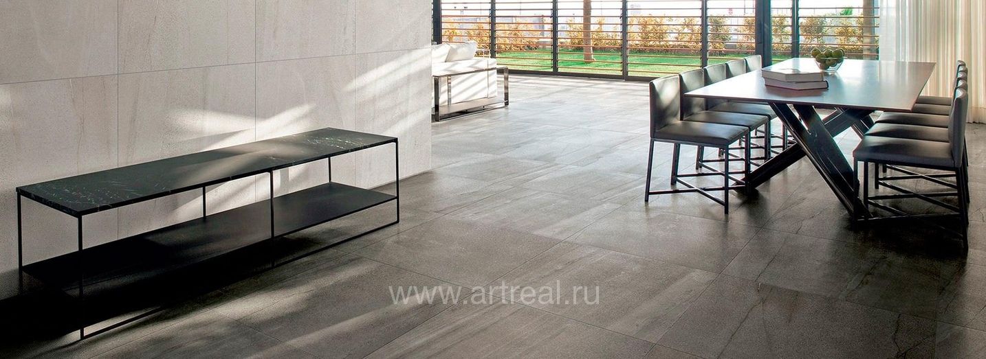 Керамогранит FMG STYLE Pietra Lavica в интерьере