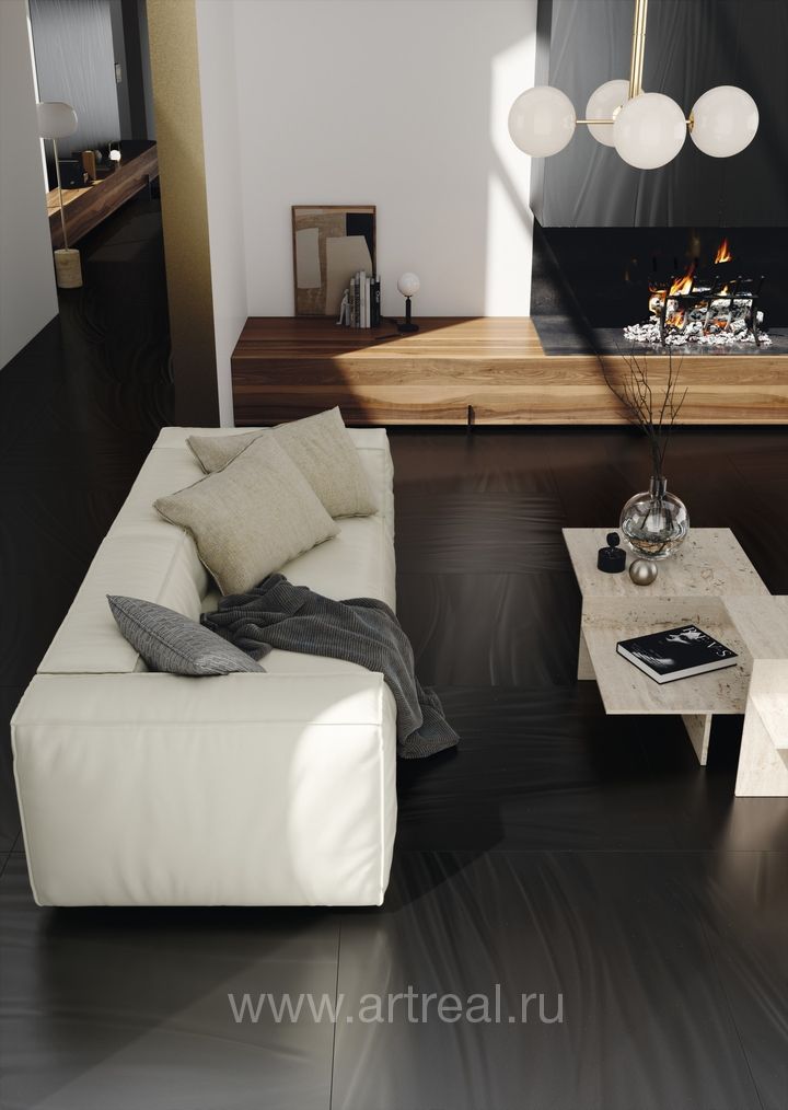 Ariostea Luce Керамогранит Ariostea Luce в интерьере