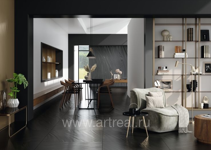 Ariostea Luce Керамогранит Ariostea Luce в интерьере