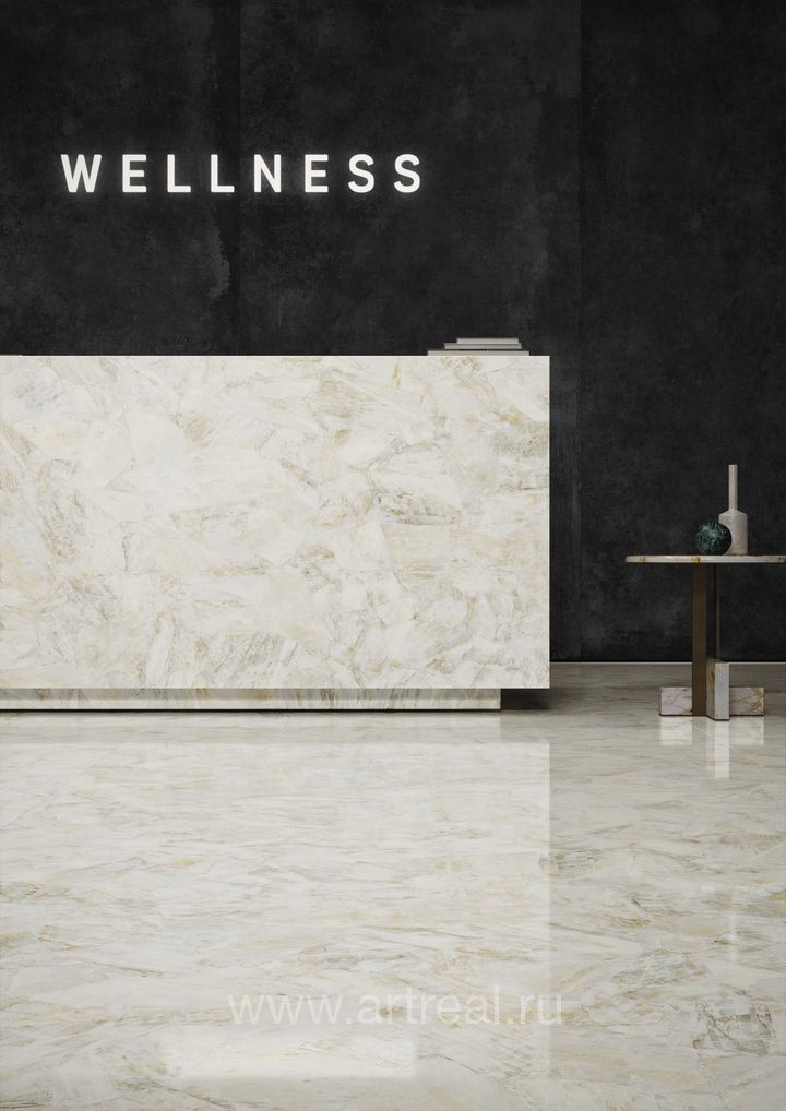 Керамогранит Ariostea Ultra Crystal Quartz в интерьере
