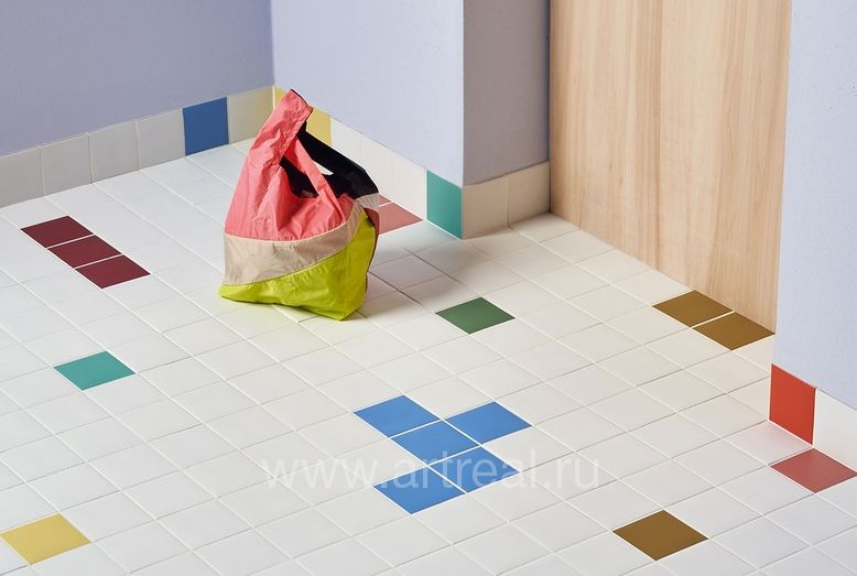 Керамогранит 41zero42 Pixel41 в интерьере