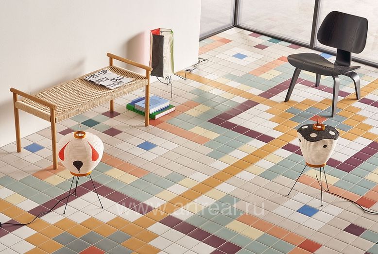 Керамогранит 41zero42 Pixel41 в интерьере