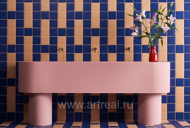 Керамогранит 41zero42 Pixel41 в интерьере