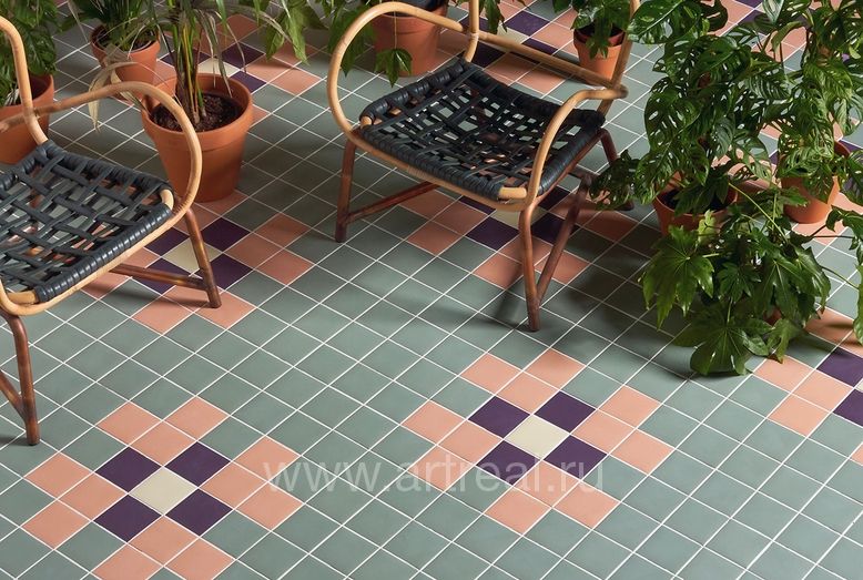 Керамогранит 41zero42 Pixel41 в интерьере