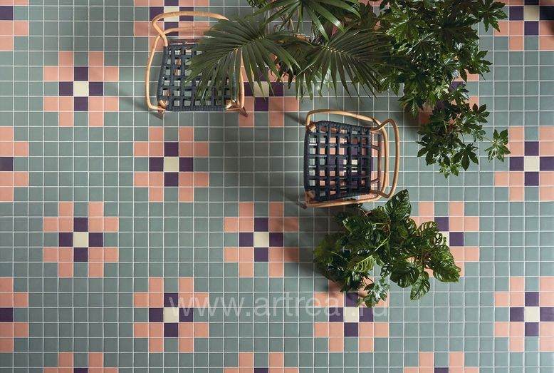 Керамогранит 41zero42 Pixel41 в интерьере