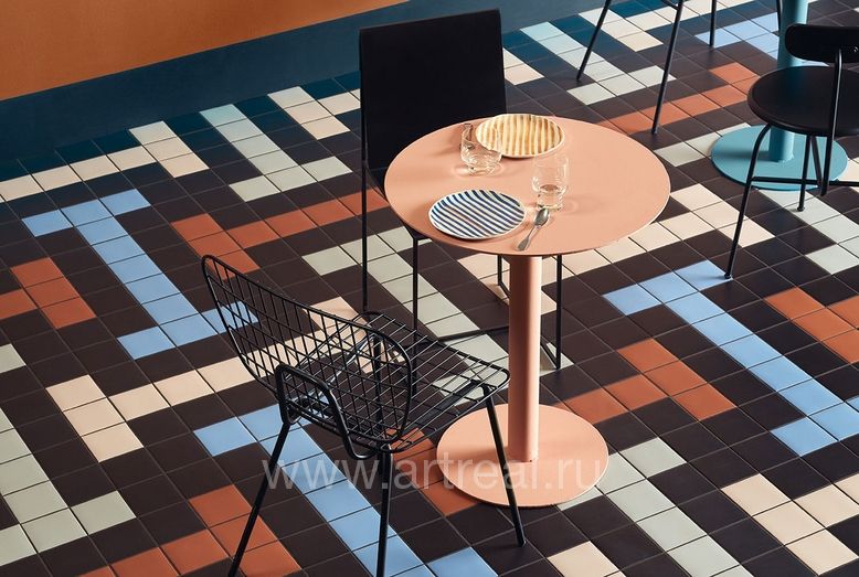 Керамогранит 41zero42 Pixel41 в интерьере