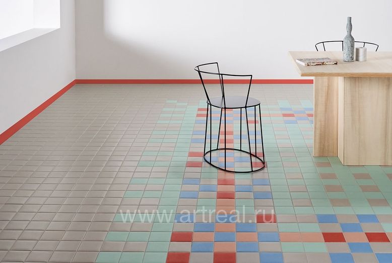 Керамогранит 41zero42 Pixel41 в интерьере