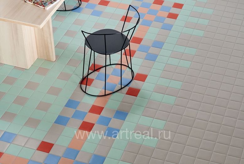 Керамогранит 41zero42 Pixel41 в интерьере