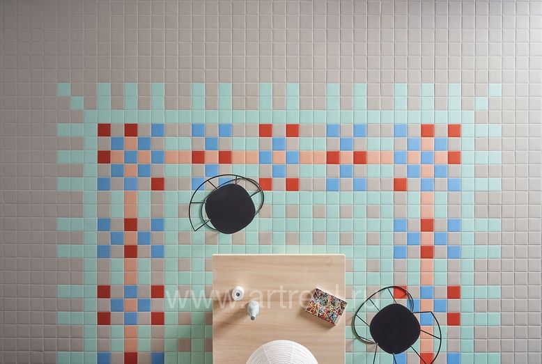 Керамогранит 41zero42 Pixel41 в интерьере