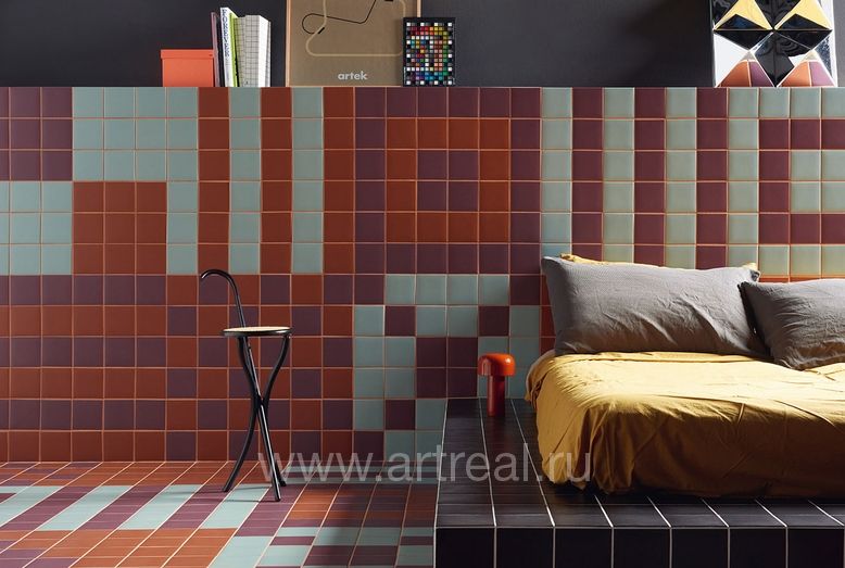 Керамогранит 41zero42 Pixel41 в интерьере