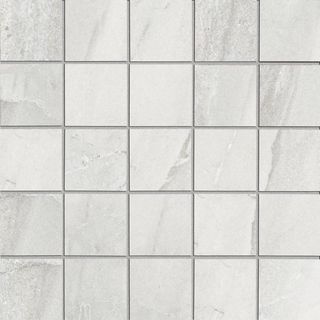 Piemme Geostone Mosaico N/R Bianco