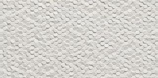 Piemme Geostone керамогранит Bianco Esagonetta Nat/Ret 30*60