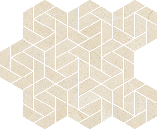 Italon Metropolis мозаика Desert Beige Mosaico Icon 28.6*34.7*9