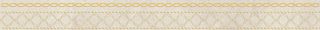 Laparet Crystal бордюр Resonanse Бордюр бежевый 6*60