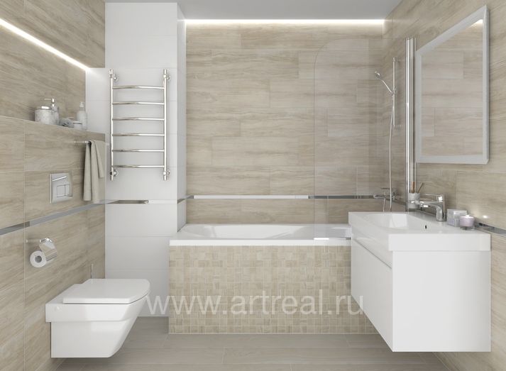 Керамическая плитка Laparet Clear в интерьере