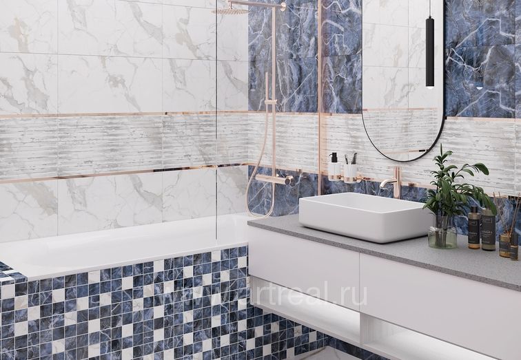 Керамическая плитка Laparet Laurel в интерьере