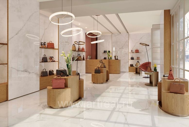 Керамогранит Atlas Concorde Russia Symphonyx в интерьере