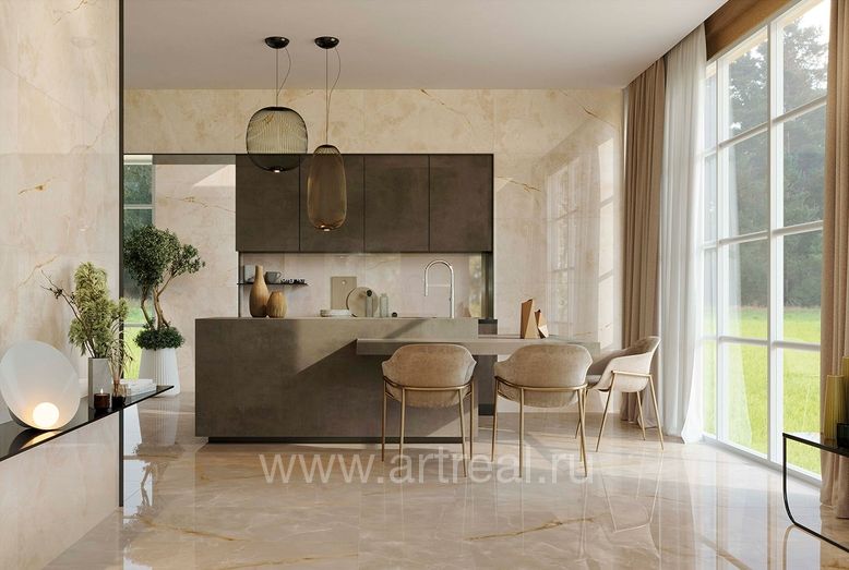 Керамогранит Atlas Concorde Russia Symphonyx в интерьере