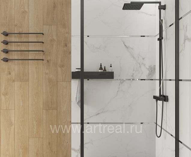 Керамогранит Laparet Calacatta Royal в интерьере