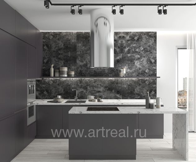 Laparet Milkiway Silver Керамогранит Laparet Milkiway Silver в интерьере