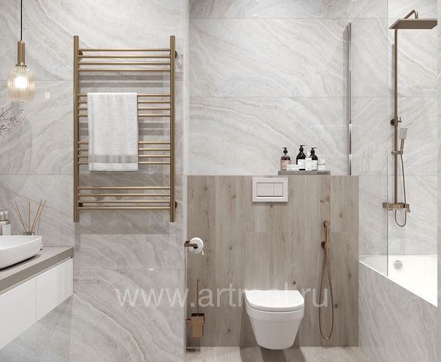 Керамогранит Laparet Onyx Rainbow в интерьере