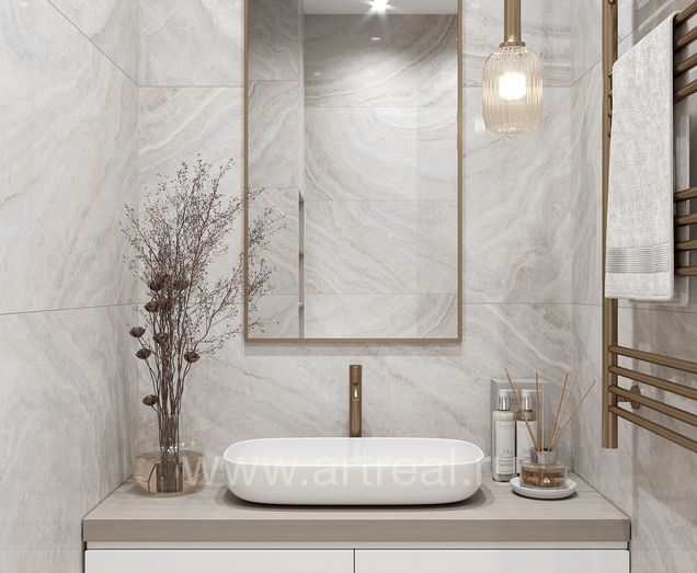 Керамогранит Laparet Onyx Rainbow в интерьере