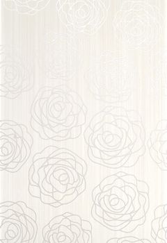 Aleluia Ceramicas Lara декор Decor Roses Branco 32.7*58.6