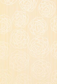 Aleluia Ceramicas Lara декор Decor Roses Bege 32.7*58.6