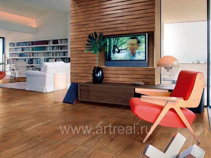 Керамогранит Sadon Woodland в интерьере