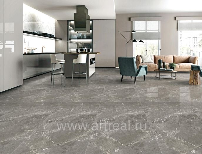 Laparet Romano Grey Керамогранит Laparet Romano Grey в интерьере