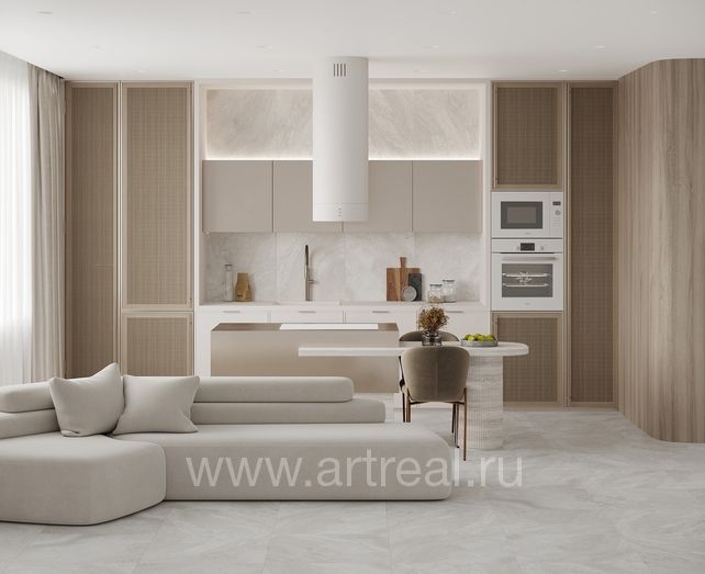 Laparet Titan White Керамогранит Laparet Titan White в интерьере