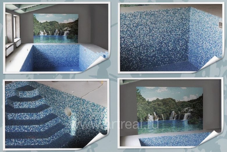 Alzare mosaic Смеси Мозаика Alzare mosaic Смеси в интерьере