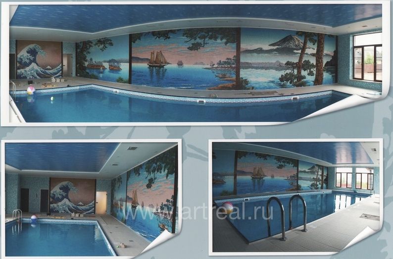 Alzare mosaic Смеси Мозаика Alzare mosaic Смеси в интерьере